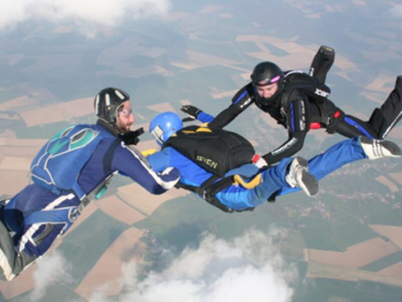 Saut d'Initiation au Parachute à Maubeuge 